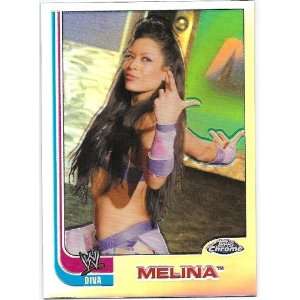  2008 Topps WWE Heritage Chrome III #61 Melina