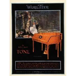  1928 Ad Wurlitzer Grand Piano Company Musical Instruments 