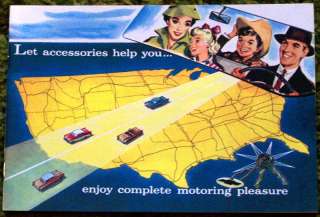 1957 Chevrolet Accessories Bel Air 150 210 Brochure 57  