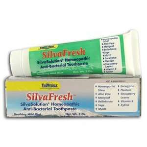  TriMedica Silva Fresh Toothpaste   3 oz. (Pack of 2 