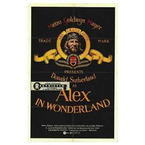  Alex In Wonderland Original Movie Poster, 27 x 41 (1971 