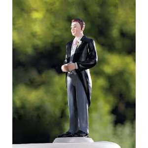  Groom in Traditional Morning Suit Figurine