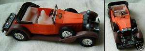 Old toy car plastic metal USSR 1970s YESTERYEARS  