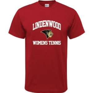   Cardinal Red Youth Womens Tennis Arch T Shirt