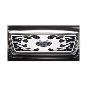  Putco 89129 Flaming Inferno Mirror Stainless Steel Grille 