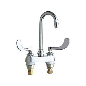  Chicago Faucets 895 317XKCP Bar Sink Fitting, 4 Deck Mntd 