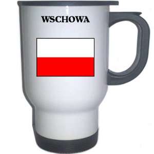  Poland   WSCHOWA White Stainless Steel Mug Everything 