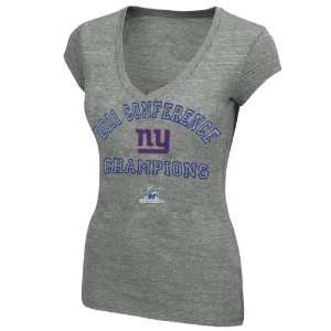 New York Giants 2011 NFC Champions Ladies Conference Edge IV Tri Blend 
