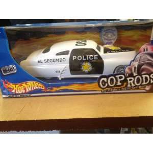  Hot Wheels Cops & Rods El Segundo Police Toys & Games