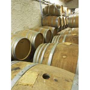  Barrels with Fermenting White Wine, Jute Chateau Belingard, Bergerac 