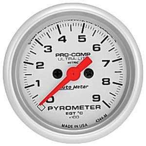 Auto Meter 4344M ULTRA LITE 0 900 Degree Full Sweep Electric Pyrometer
