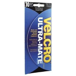    Cd/10 x 4 Velcro Ultra Mate Spots (91000)