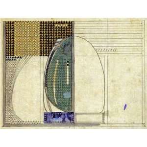 Design, 1916 For W.J Bassett Lowke Esq by Charles Rennie Mackintosh 