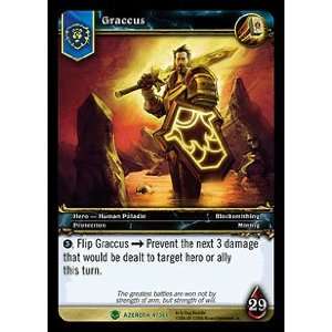  World of Warcraft Heroes of Azeroth Graccus Uncommon Card 
