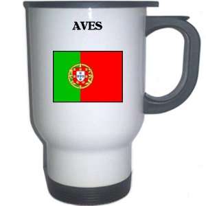  Portugal   AVES White Stainless Steel Mug Everything 