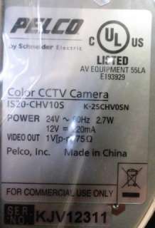  IS20 CHV10S Color CCTV Camera  540 TV Lines  Day/Night  Wired  CCD