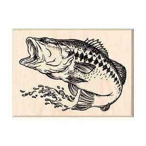   Stamp CC Large Mouth Bass STAMPCC 95130; 2 Items/Order