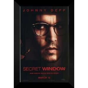  Secret Window 27x40 FRAMED Movie Poster   Style A 2004 