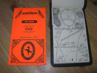 Bethpage BLACK TOUR ISSUED Yardage Book of the 2002 US OPEN Won by 