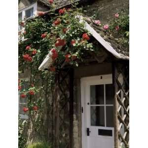 Roses Round the Door, Vineyard Street, Winchcombe, Gloucestershire 