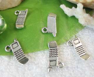 50pcs Tibetan Silver Mobile phone charm A11152  