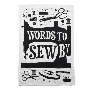 Word Up Tea Towel in Sew