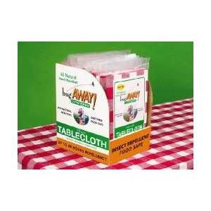  Bug Away Disposable Plastic Table Cloth with All Natural 