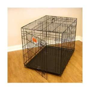 Majestic Pet Products Single Door Folding Dog Crate Cage, 24l X 21w 