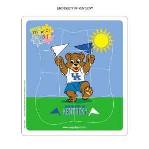   NCAA Kentucky Wildcats Wooden Mascot Puzzle *SALE*