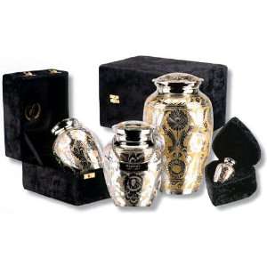  Classic Silver Gold Series Pet Urn