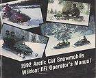 Arctic Cat brochures snowmobile 1992 94 Wildcat Zr Thundercat  