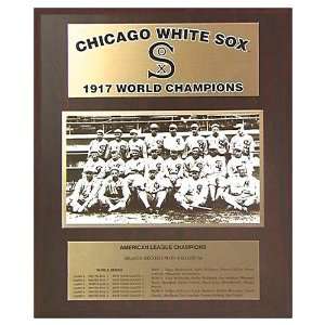  MLB White Sox 1917 World Series Plaque