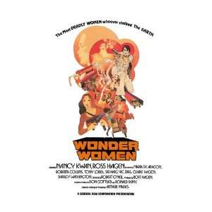 Wonder Women Movie Poster, 11 x 17 (1973)