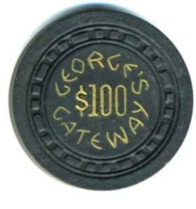 100 Georges Gateway Club 1st issue Tahoe Casino Chip  