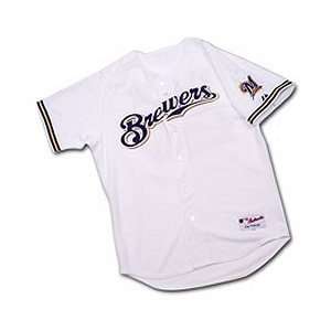  Milwaukee Brewers Authentic Home Jersey, Size 56 Sports 