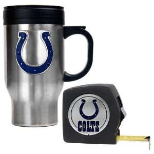 Indianapolis Colts NFL Travel Mug & Tape Measure Gift Set   Primary 