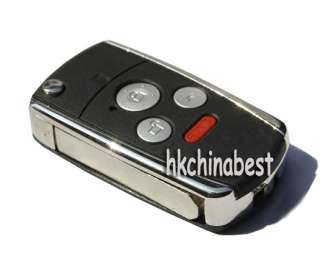 New Folding Remote Key Shell Case HONDA Accord Civic 3 Buttons  