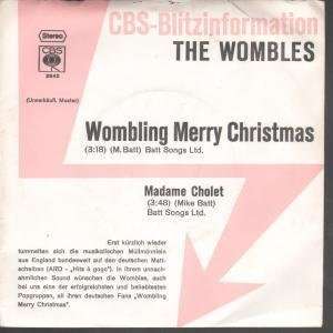  WOMBLING MERRY CHRISTMAS 7 INCH (7 VINYL 45) GERMAN CBS 