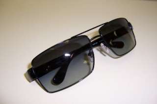 NEW VERSACE VE2041 Sunglasses VE 2041 BLACK/GRAY 10098G  