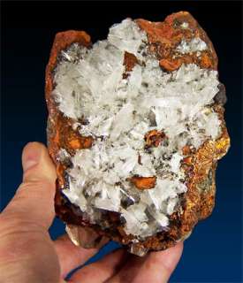 XL5.7GemClear HEMIMORPHITE Crystals Mina Ojuela Mexico  