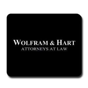 Wolfram Hart Attorneys At Law Law Mousepad by  