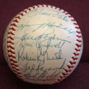  1956 Philadelphia Phillies Team Signed Baseball Sports 