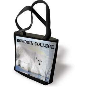 NCAA Collection Bowdoin College Cotton Jacquard Woven Tote 