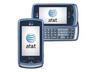 LG Xenon GR500   Blue AT T Cellular Phone  