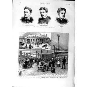  1879 Coffee Tavern Bradford Forster Allen Walker Carl 
