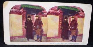 Russo Japanese War Stereoview Card 1905 Barry& Villiers  