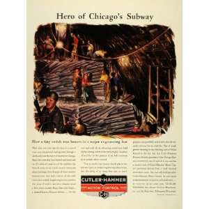 1941 Ad Cutler Hammer Motor Control Pressure Switch Chicago Subway 