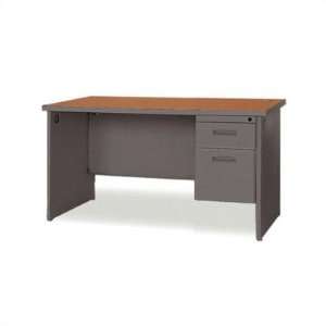  Pronto Contemporary Single Pedestal Office Desk Width 72 