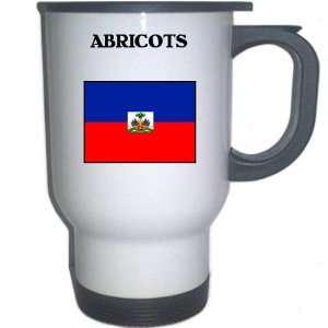  Haiti   ABRICOTS White Stainless Steel Mug Everything 