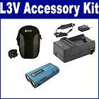 Kyocera L3v Digital Camera Accessory Kit By Synergy (Battery, Case 